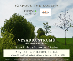 Výsadba na Hartově stezce výsadba