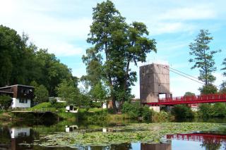 Vávrova lávka na Ohři.