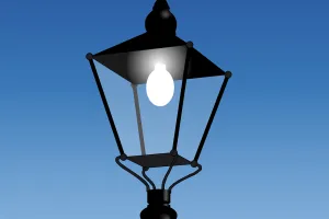 světlo lampy