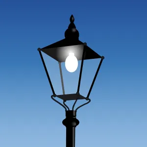 světlo lampy